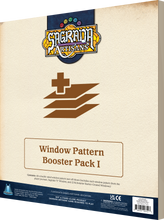 Load image into Gallery viewer, Included in Sagrada Artisans are an additional 96 playable window patterns in the Window Pattern Booster Pack 1.
