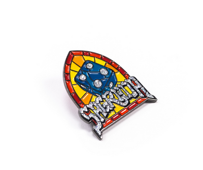Sagrada Blue Enamel Pin