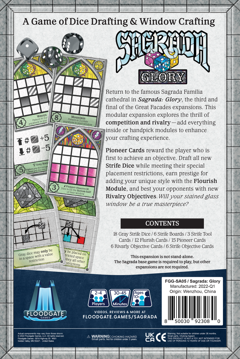 Sagrada &ndash; Floodgate Games: Carta Promo Foil Esclusiva Gen Con 2024 (Mint)