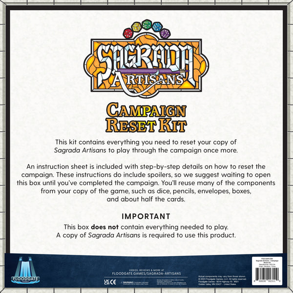Sagrada Artisans - Campaign Reset Kit Gameplay